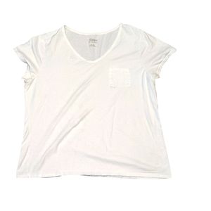 White V Neck
